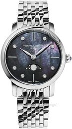 Frederique Constant Classics Slimline Ladies Moonphase FC-206MPBD1S6B