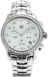TAG Heuer Link 33 mm Diamond Dial And Bezel CJF1314.BA0580